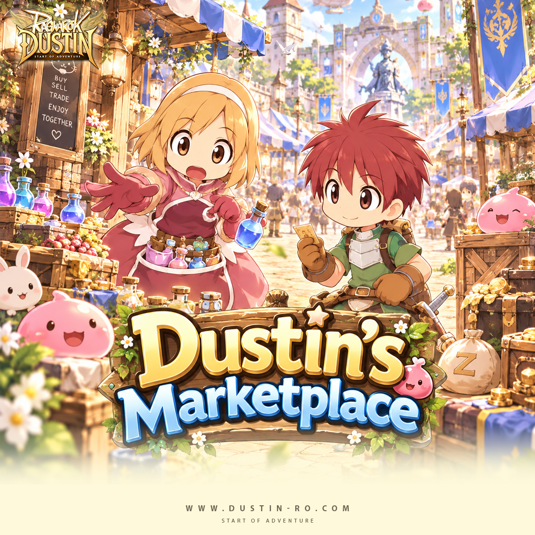 Dustin's Marketplace! อัปเดตตลาดดัสตินครั้งที่ 7